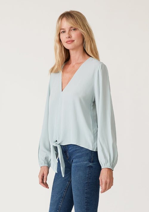 Camille Tie Front Top