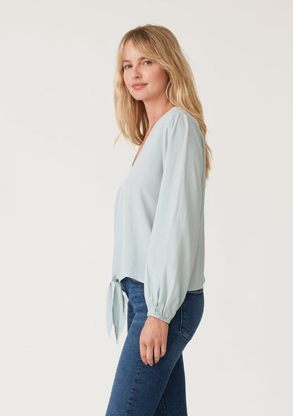 Camille Tie Front Top