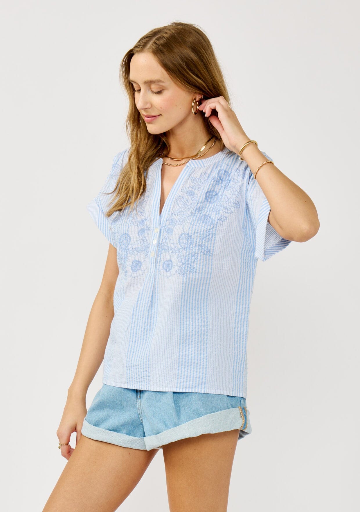 Solika Striped Blouse