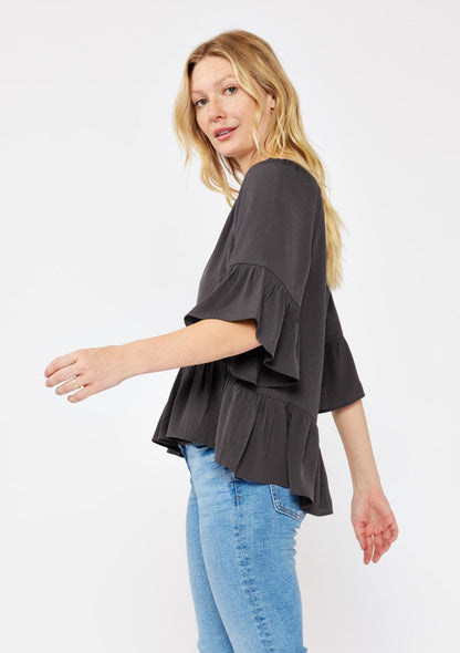 Jordan Peplum Top