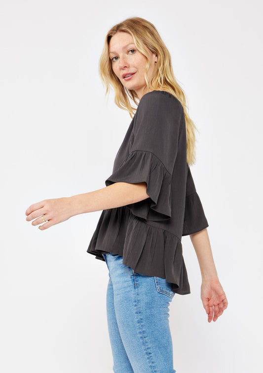 Jordan Peplum Top