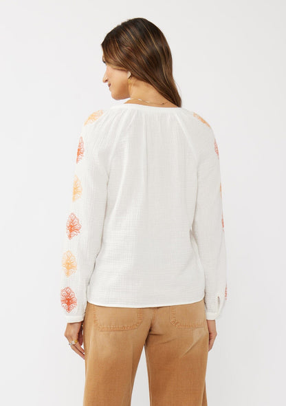 Frankie Embroidered Blouse