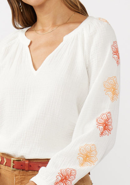 Frankie Embroidered Blouse