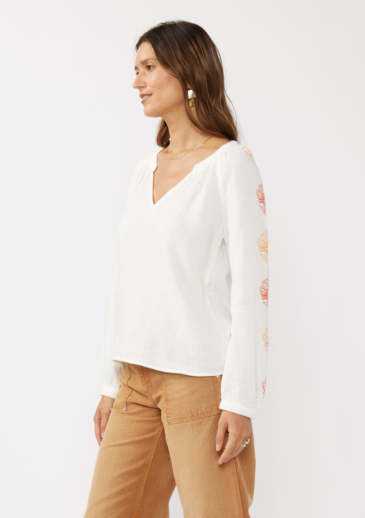 Frankie Embroidered Blouse