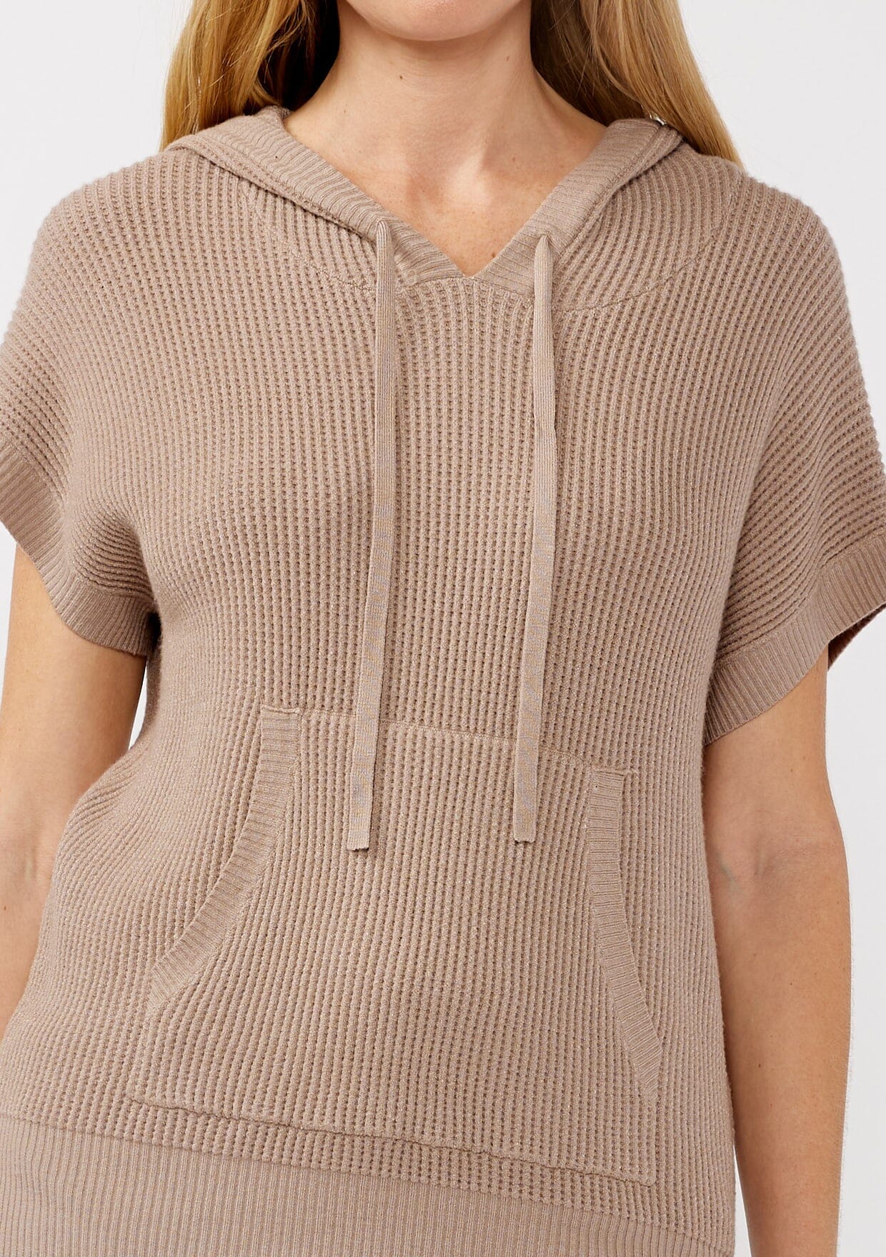 Unwind Waffle Knit Hoodie