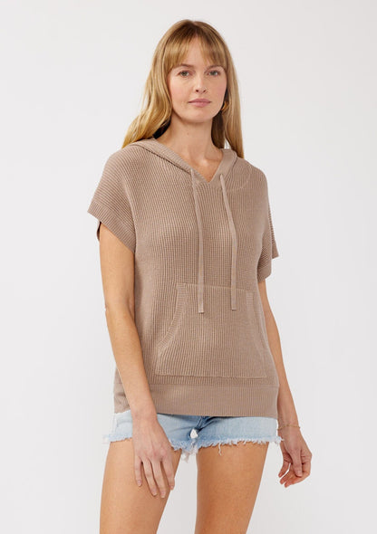 Unwind Waffle Knit Hoodie