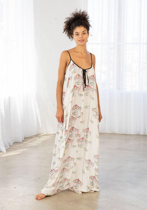 Firenze Raven Maxi Dress