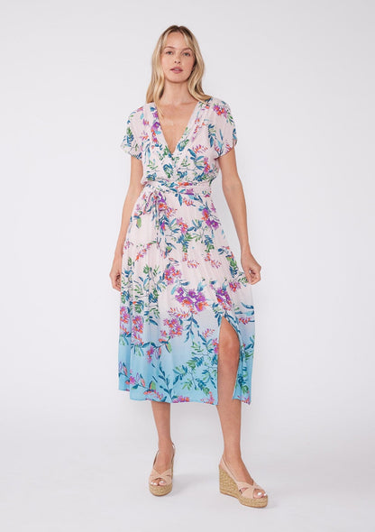 Mathilda Floral Midi Dress