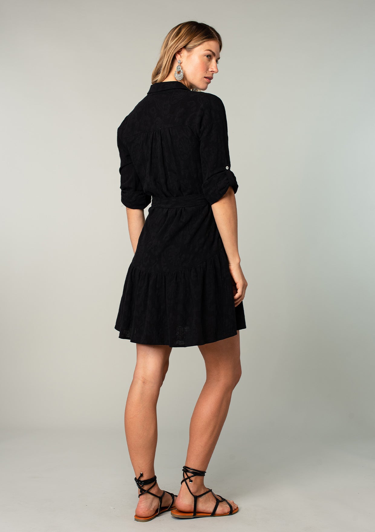 On The Road Mini Shirt Dress