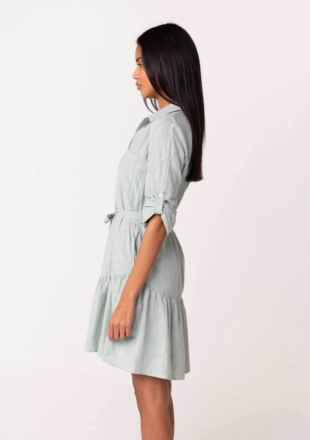 On The Road Mini Shirt Dress