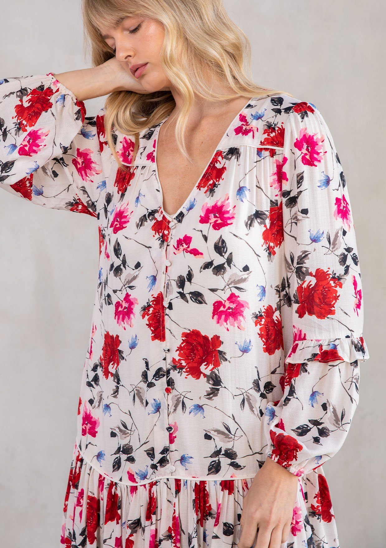 Freja Floral Mini Dress