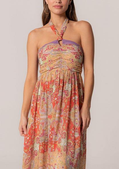 Livna Halter Maxi Dress