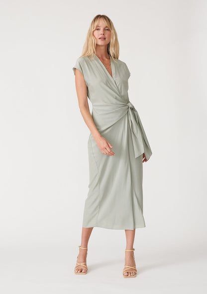 Iris Maxi Wrap Dress