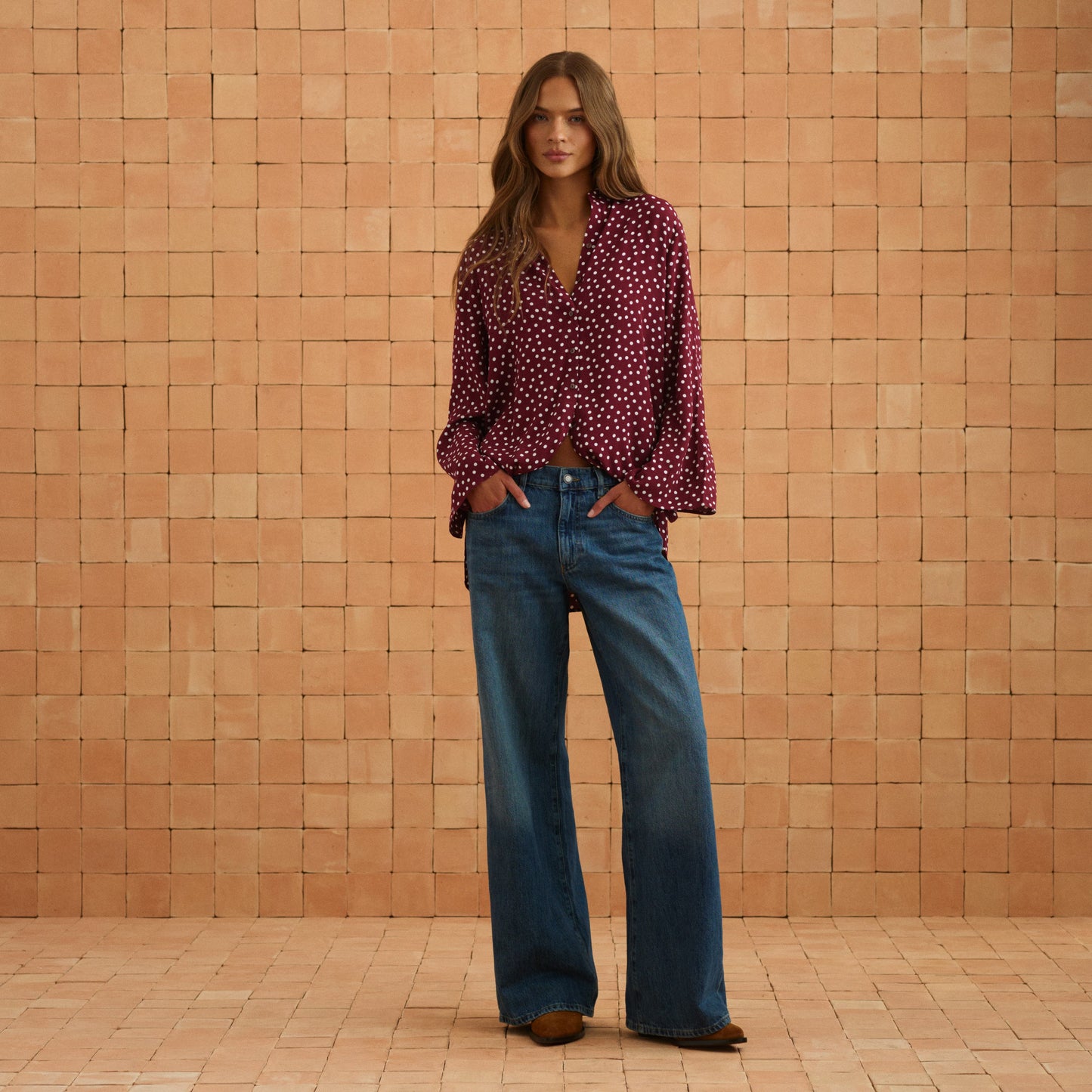 Ingrid Shirt In Dusty