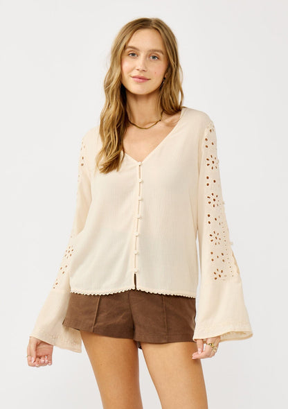 Ellie Bell Sleeve Blouse