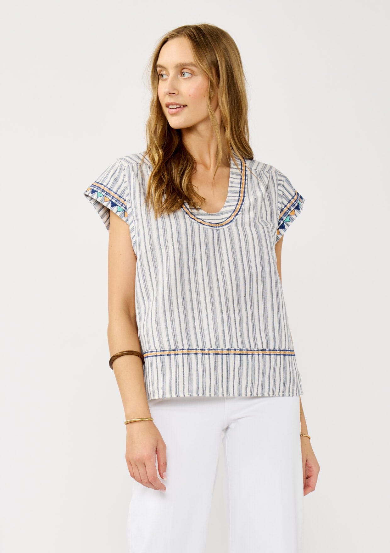 Angie Striped Top
