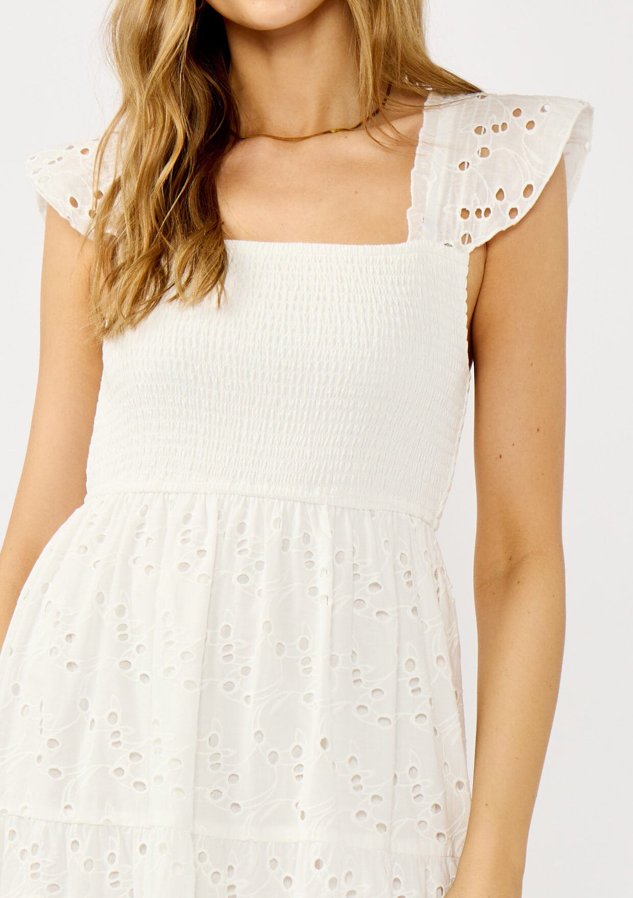 Flynn Smocked Maxi Dress