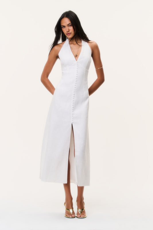 Lovis Linen Halter Maxi Dress