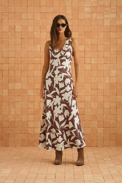 Loren Dress In Alyssum