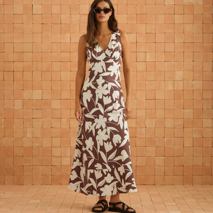 Loren Dress In Alyssum