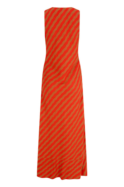Loren Dress In Papaya