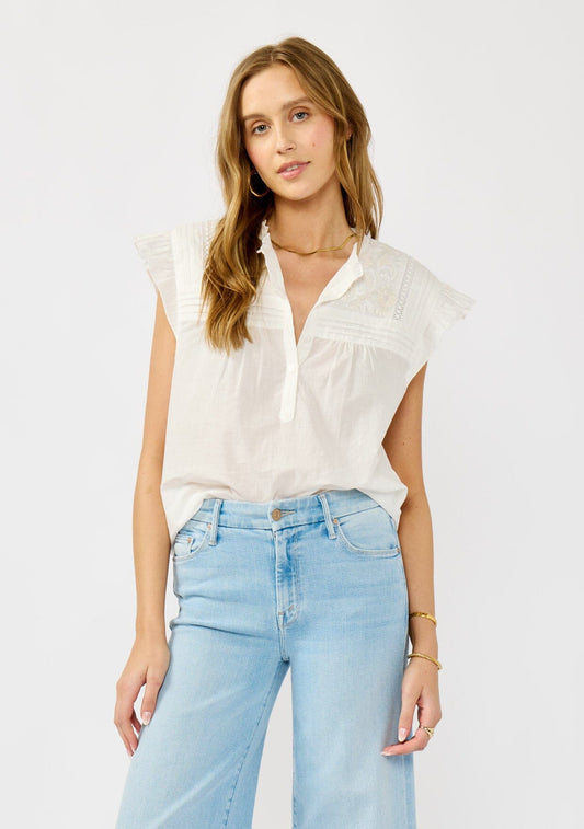 Cora Embroidered Top
