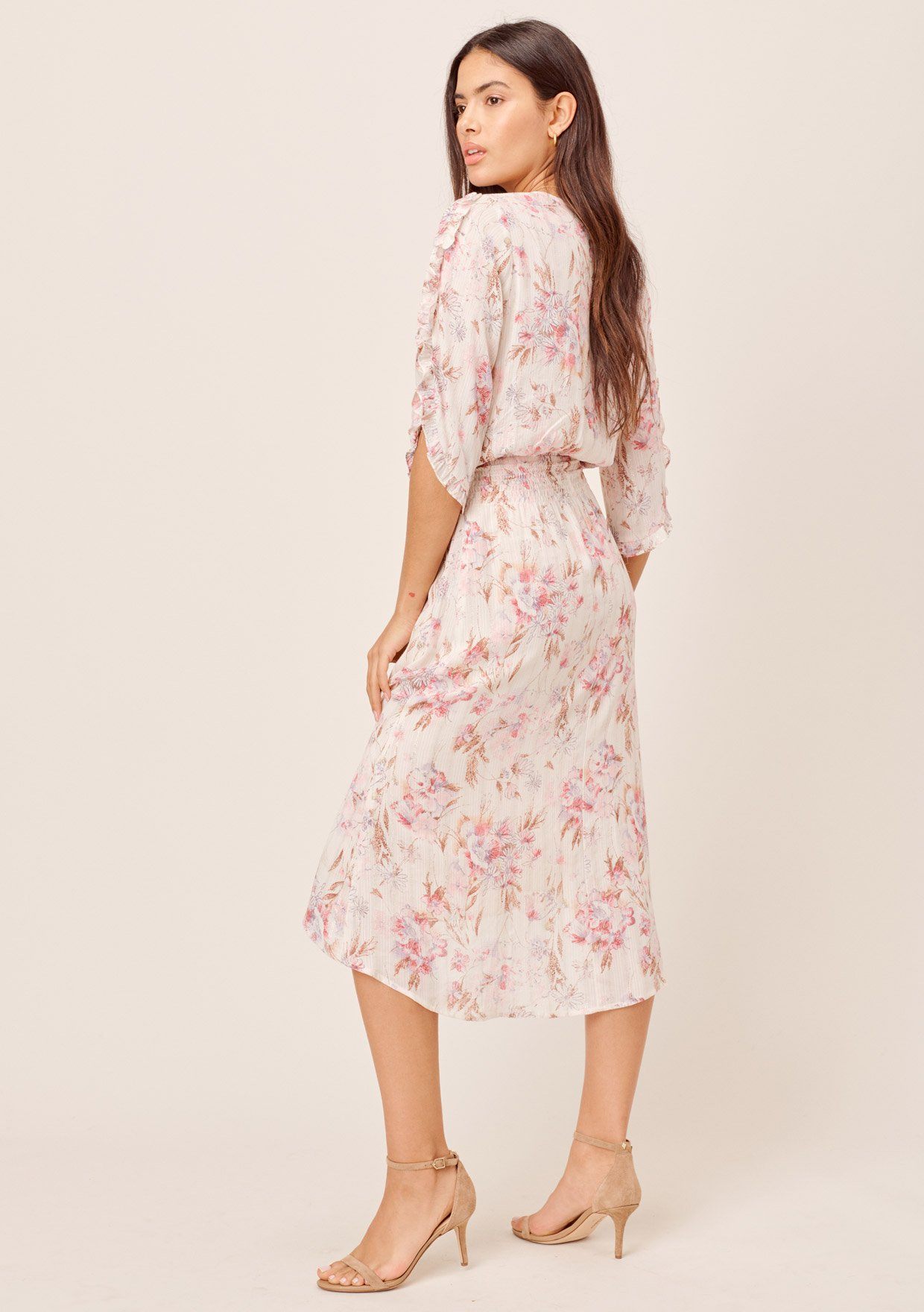 Rosemary Floral Midi Dress