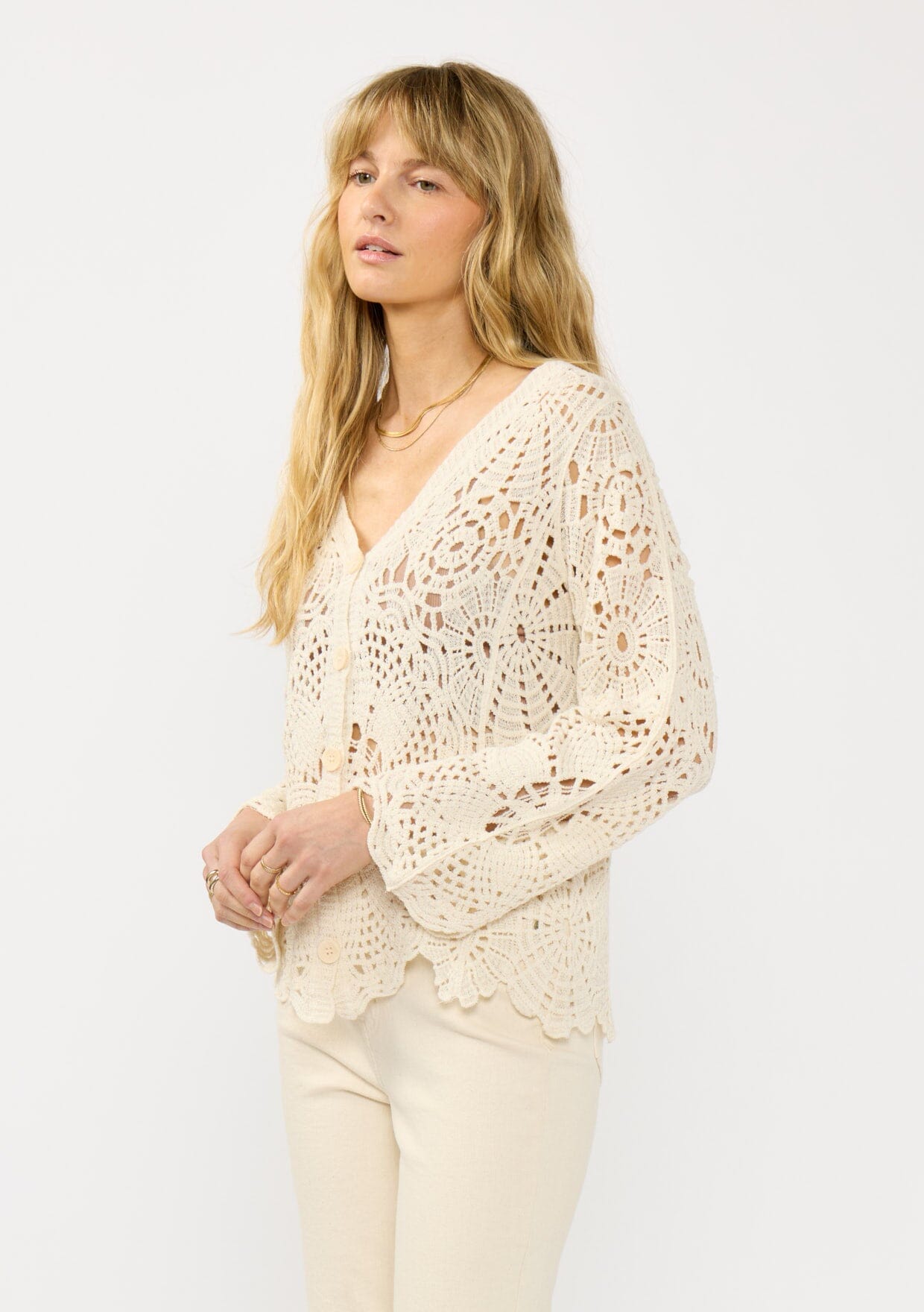 Seabrook Crochet Cardigan