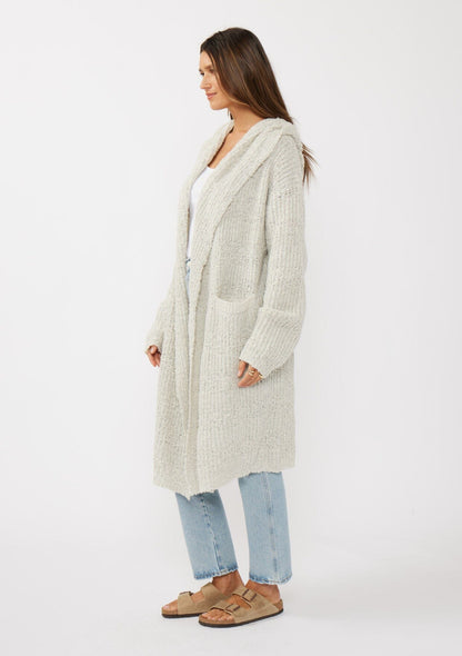 Lina Space Dye Hooded Cardigan