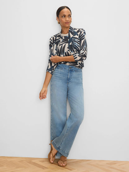 Painted Palms Bolero Cardigan