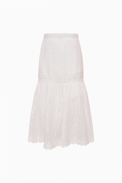 Little Girls Cotton Lace Norael Skirt