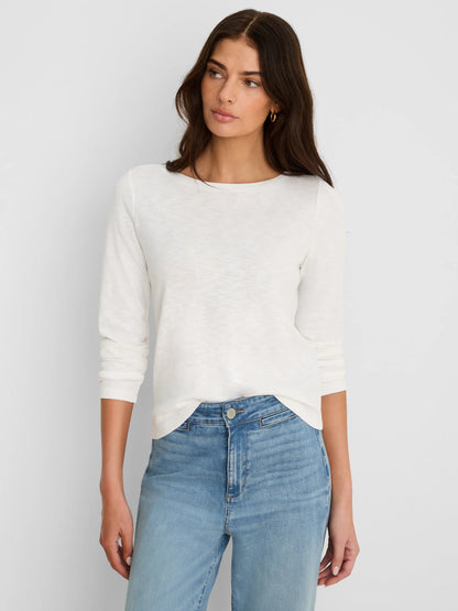 NZT Solid Cape Rib Modern Boat Tee