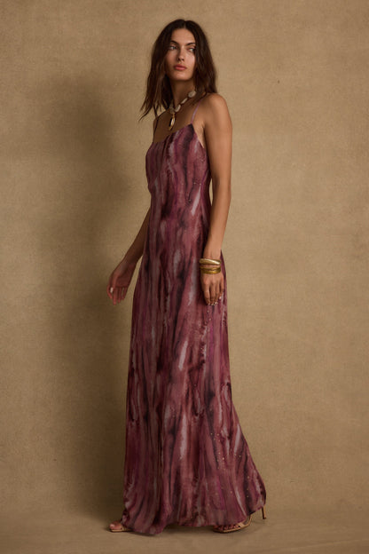 Nerissa Berry Chiffon Maxi Dress