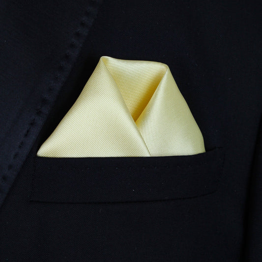 Pocket Square | Yellow Mikado #24