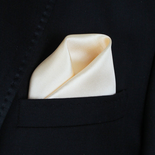 Pocket Square | Light Yellow Mikado #36