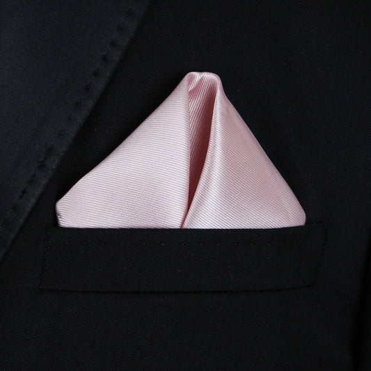 Pocket Square | Light Pink Mikado #35