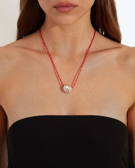 Juno Necklace Red