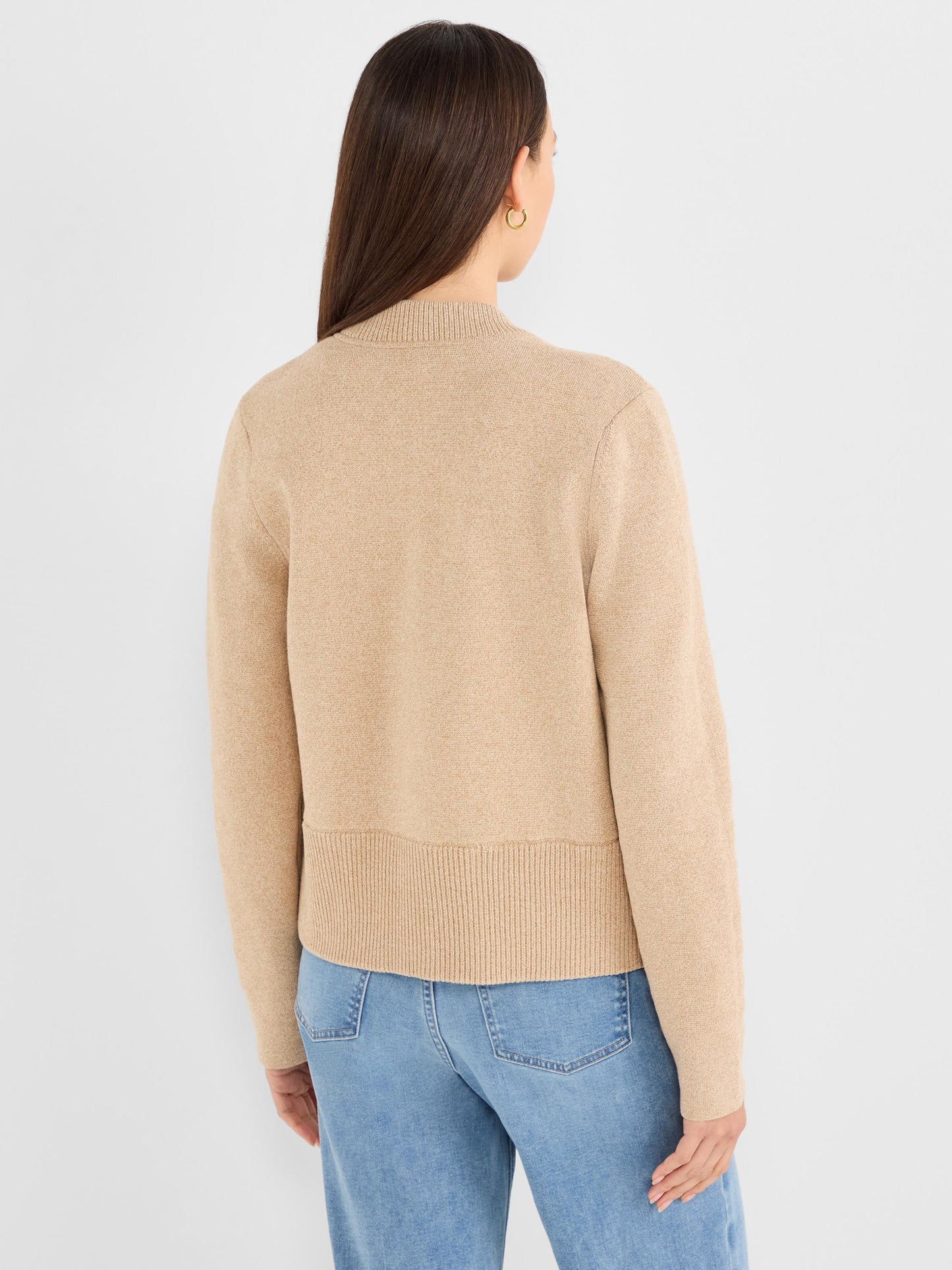 Knit Bomber Snap Jacket