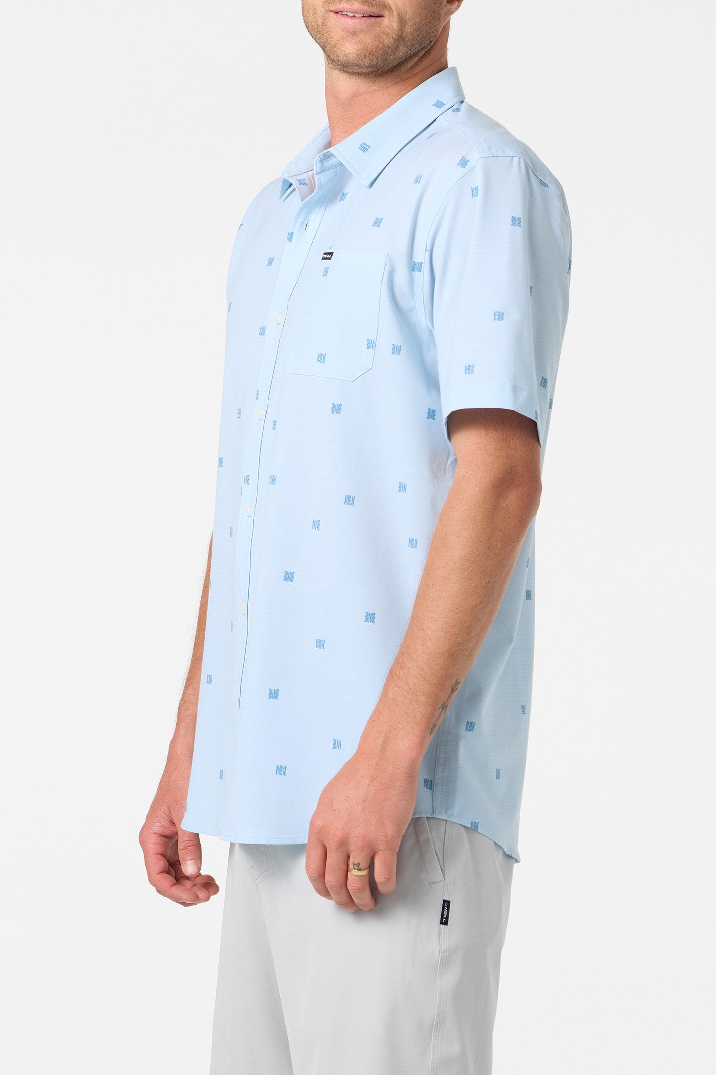 UPF Slub Relaxed Fit Shirt