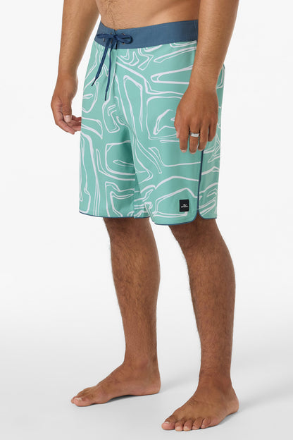 Hyperfreak Mysto Scallop 19" Boardshorts