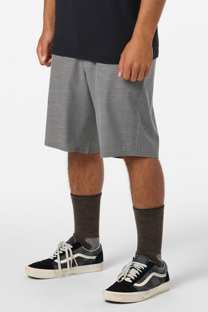 Portola Slub Check 20" Hybrid Shorts
