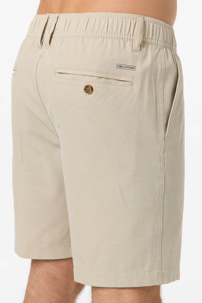 Reserve Light Check Elastic Waist 18" Hybrid Shorts