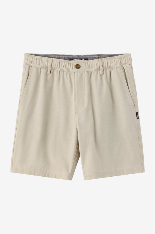 Reserve Light Check Elastic Waist 18" Hybrid Shorts