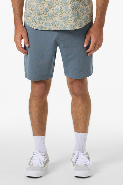 Reserve Light Check Elastic Waist 18" Hybrid Shorts