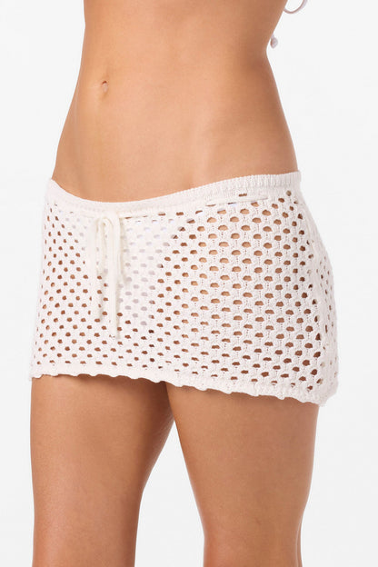 Zooey Cover-Up Mini Skirt