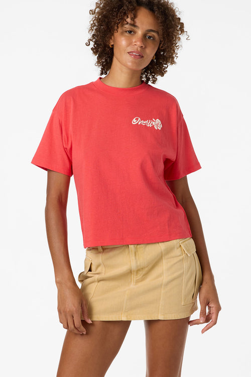 Hibiscus Easy Tee