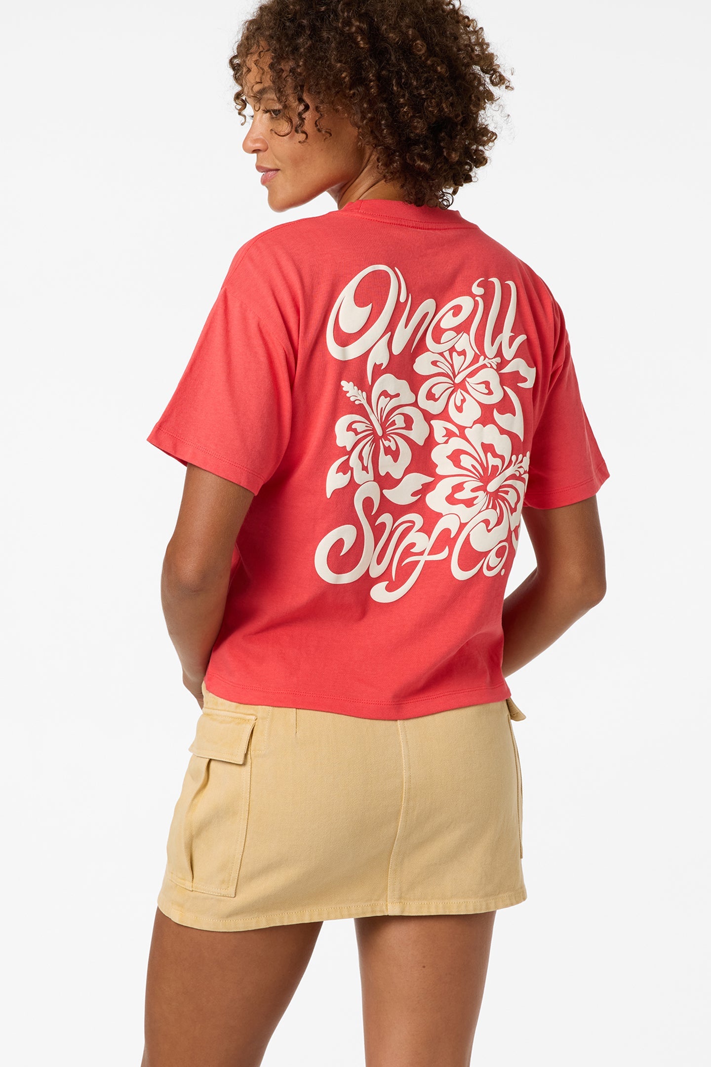 Hibiscus Easy Tee