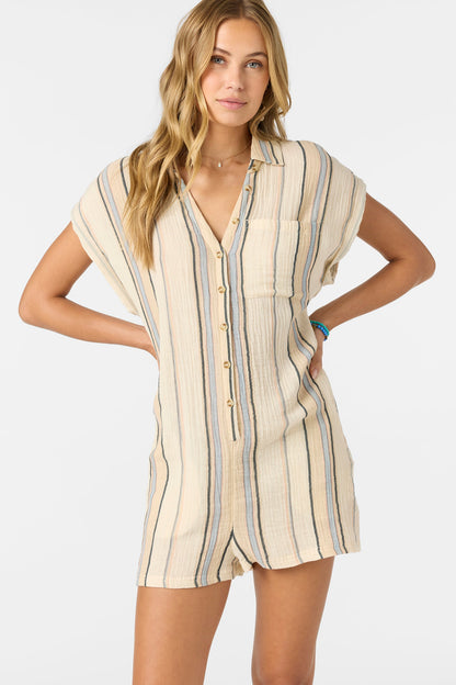 Kamilla Stripe Romper