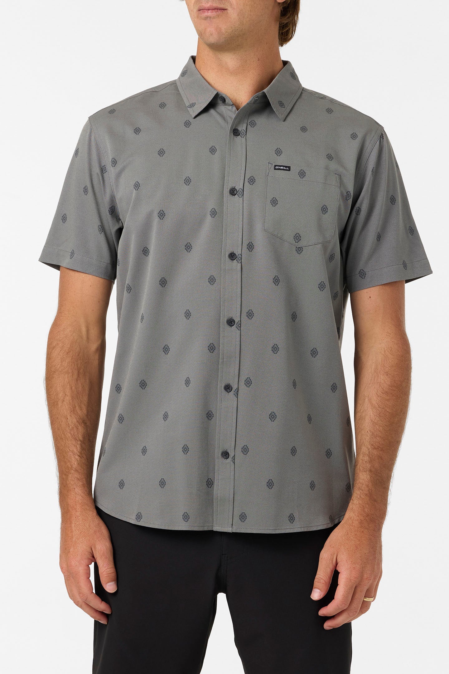 Light Check Geo Standard Fit Shirt