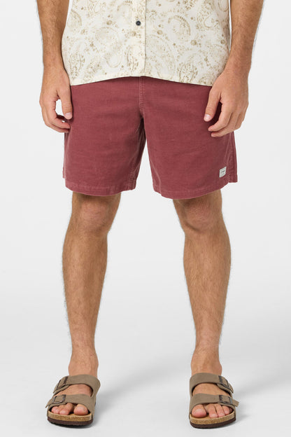 O'Riginals Cord Elastic Waist 18" Shorts